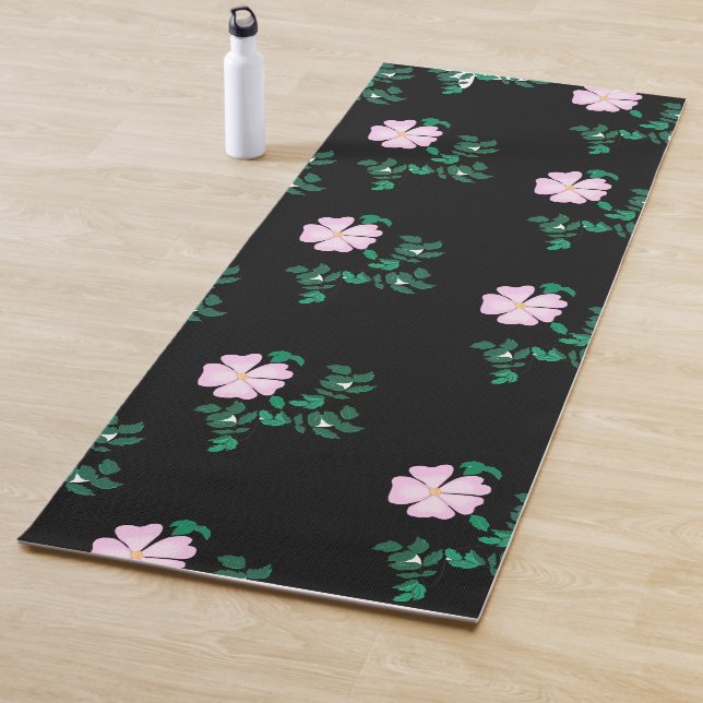 Tapis De Yoga Rose de chien - Rosa Canina (En situation)