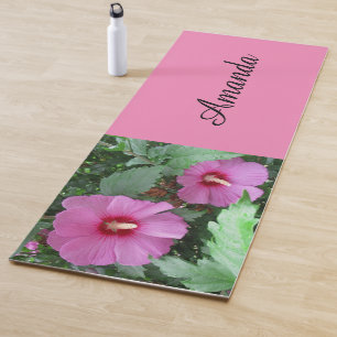 Tapis De Yoga Rose de Sharon Floral Nom de la photographie