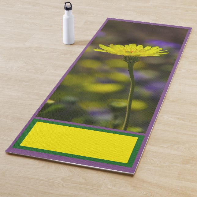 Tapis De Yoga Rose vif! (En situation)