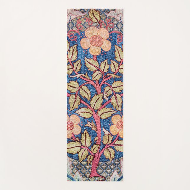 Tapis De Yoga Rose Wreath, William Morris (Devant)