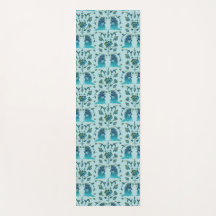 Roses dans un patch brut Aqua