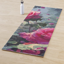 Roses du printemps - Yoga Mat