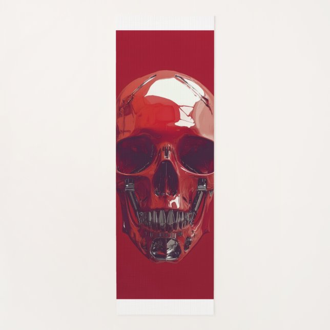 TAPIS DE YOGA ROUGE (Devant)