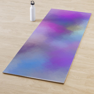 Tapis De Yoga Rouge rose bleu violet jaune vert Modèle