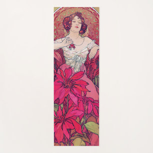 Tapis De Yoga Rubis (Quatre Joyaux), Alphonse Mucha