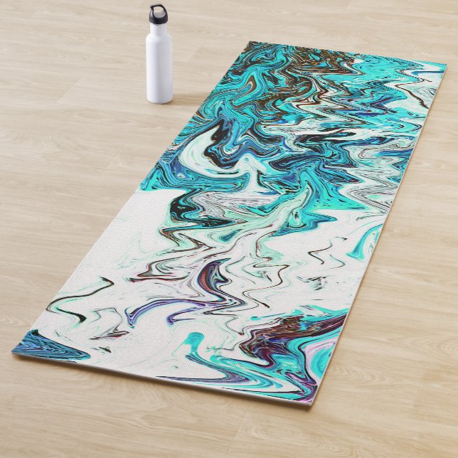 Tapis De Yoga Rushing Sea..... (En situation)