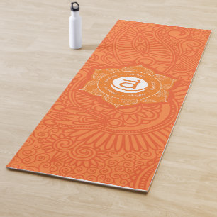 Tapis De Yoga Sacral Chakra Yoga Mat - 03p