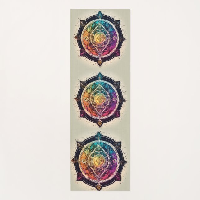 Tapis De Yoga "Sacred Asana Mat" (Devant)