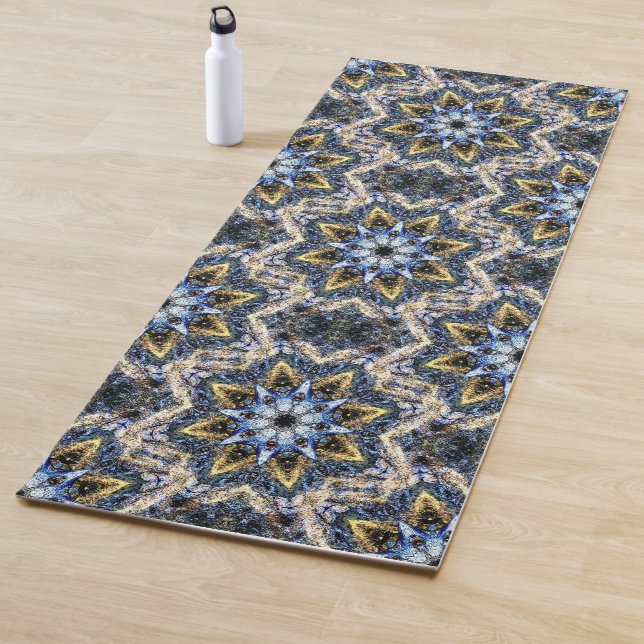 Tapis De Yoga Sacred Stars.... (En situation)