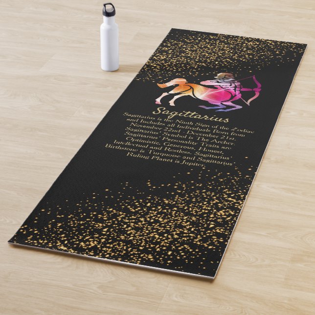 Tapis De Yoga Sagittaire de l'Archer (En situation)