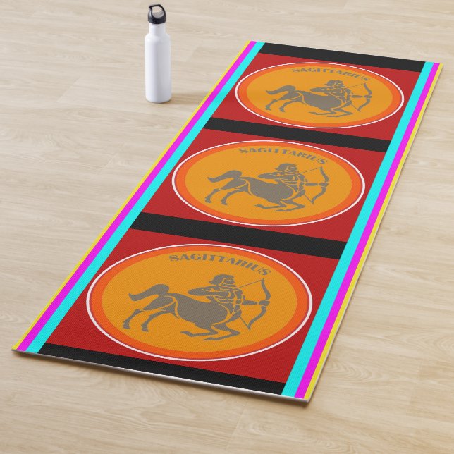 Tapis De Yoga Sagittarius Yoga Mat (En situation)