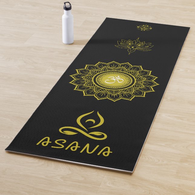 Tapis De Yoga Sak Yant Yantra Yoga Mat (En situation)