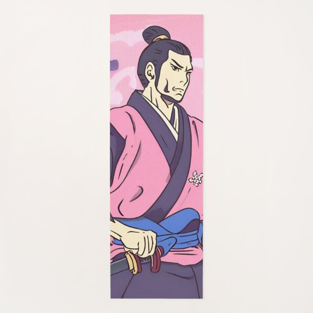 Tapis De Yoga samouraï (Devant)