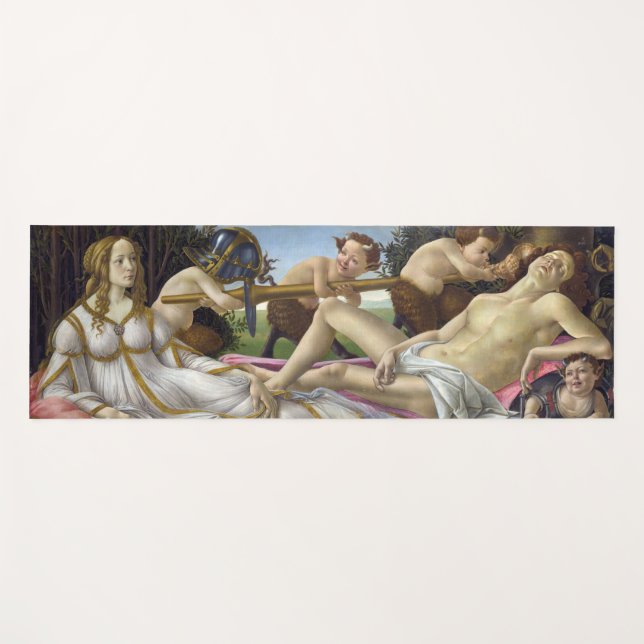 Tapis De Yoga Sandro Botticelli - Vénus et Mars (Devant (Horizontal))