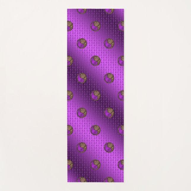 Tapis De Yoga Sanglier de Terre (Devant)