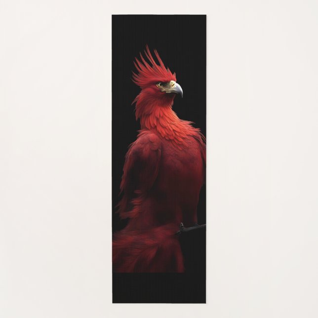 Tapis De Yoga Scarlet Phoenix Est Fière (Devant)