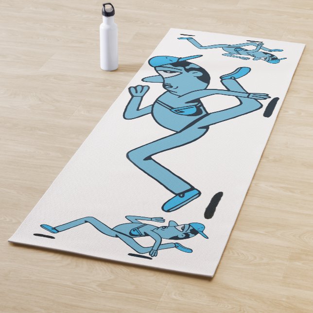 Tapis De Yoga Scarper. (En situation)