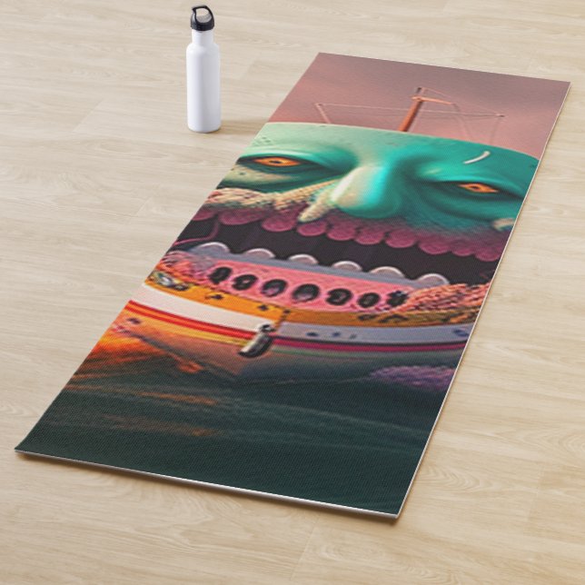 Tapis De Yoga Scary (En situation)