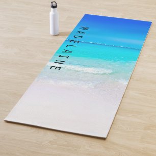 Tapis De Yoga Scène balnéaire Été Ocean Beach Fitness