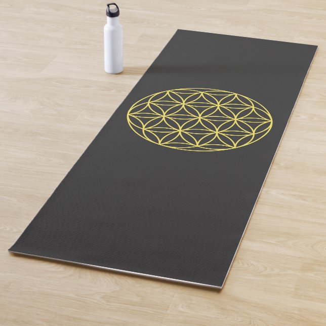 Tapis De Yoga Semence De Vie Géométrie Sacrée (En situation)