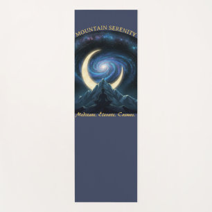Tapis De Yoga Sérénité Montagnarde Méditation Cosmique, Croissan