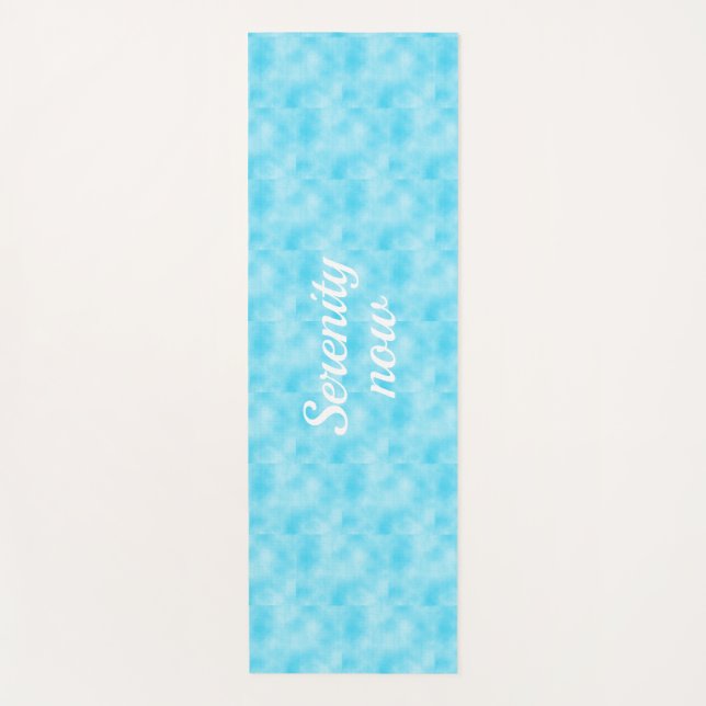 Tapis De Yoga Serenity Maintenant Calmer Yoga Mat (Devant)