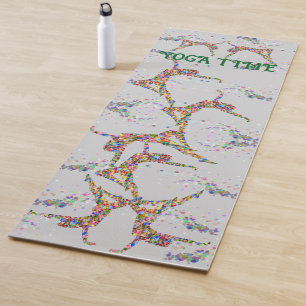 TAPIS DE YOGA SERVIETTE DE BAIN DANSEUSE