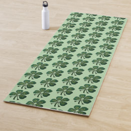 Tapis De Yoga Shamrocks verts 2025