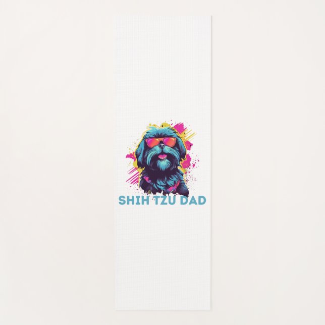 Tapis De Yoga Shih Tzu Papa (Devant)