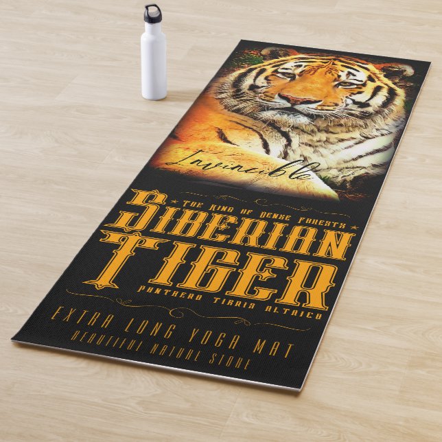 Tapis De Yoga Siberian Tiger ヨガマット (En situation)