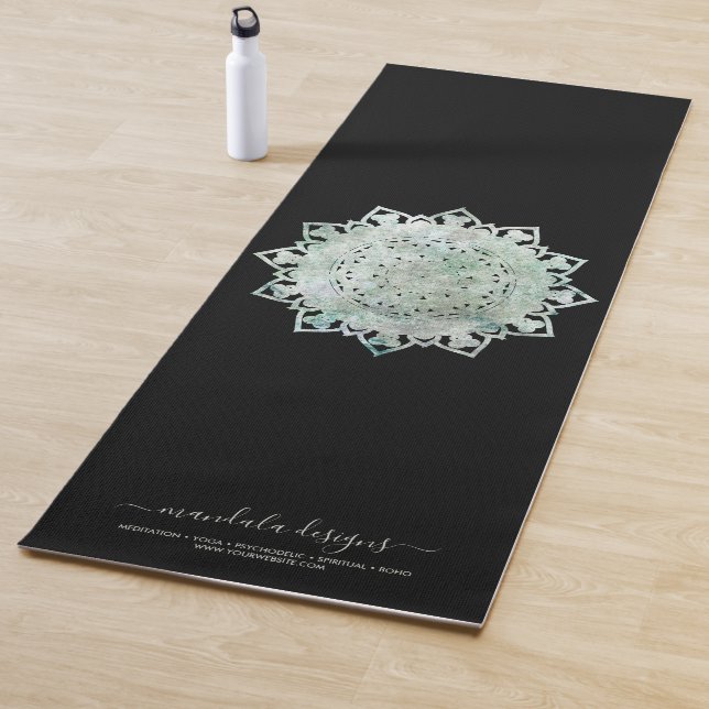 Tapis De Yoga Signature spirituelle Mandala (En situation)