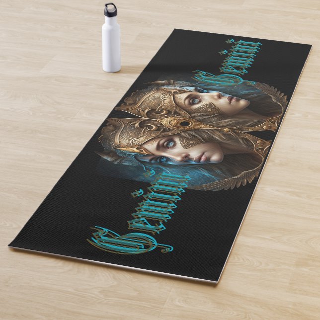 Tapis De Yoga Signe du zodiaque Gémeaux (En situation)