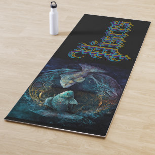 Tapis De Yoga Signe du zodiaque Poissons