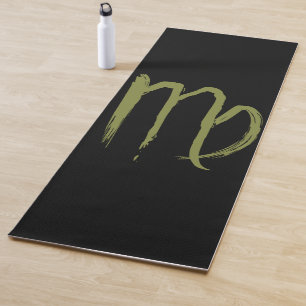 Tapis De Yoga Signe du zodiaque Vierge Anniversaire Été Automne