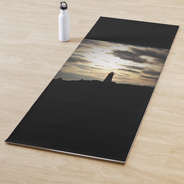 Tapis De Yoga Silhouette de phare (En situation)