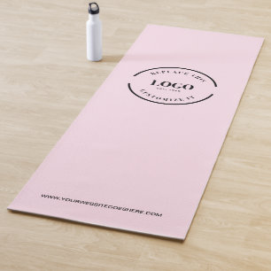 Tapis De Yoga Site Web du logo commercial minimal personnalisé