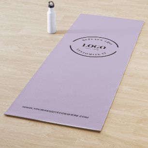 Tapis De Yoga Site Web du logo commercial minimal personnalisé v