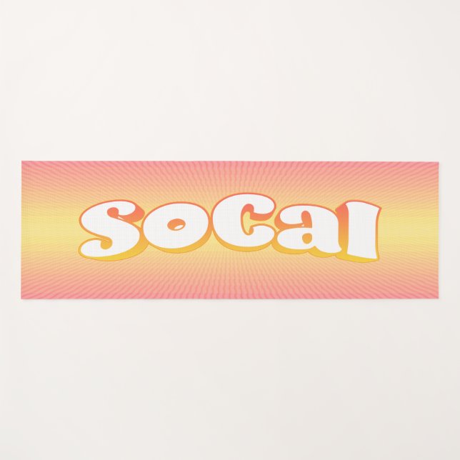 Tapis De Yoga SoCal Yoga Mat (Devant (Horizontal))