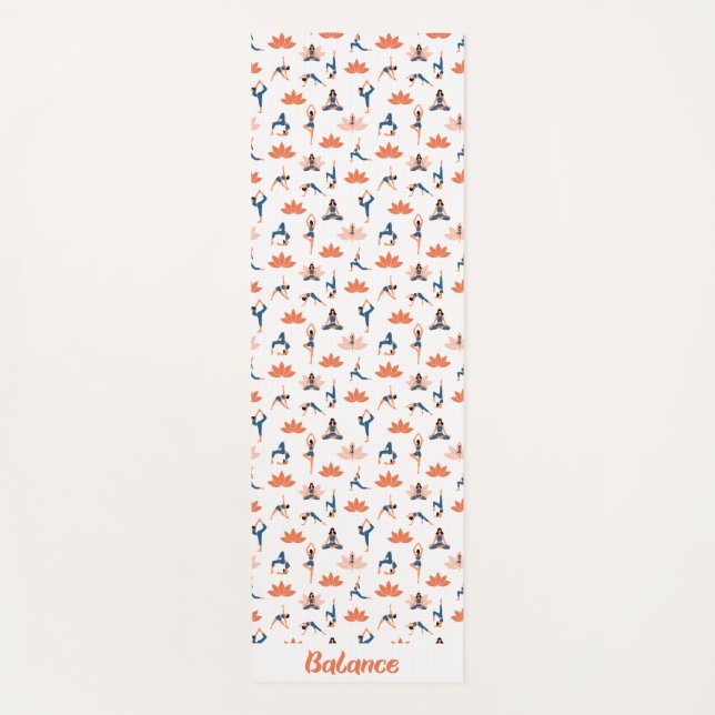 Tapis De Yoga Solde motif Yoga Mat (Devant)