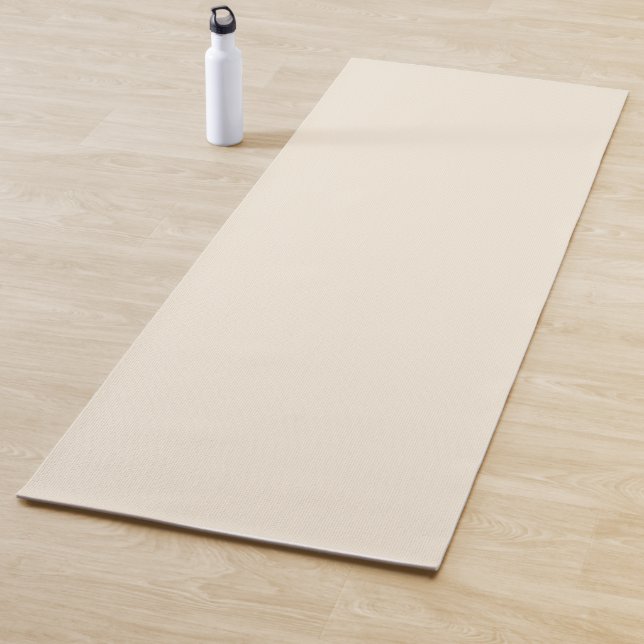 Tapis De Yoga Solid ivory (En situation)