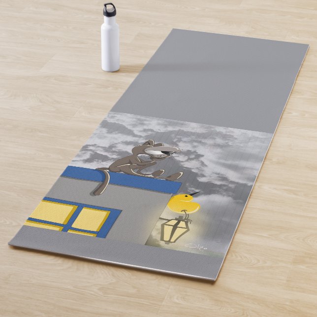 Tapis De Yoga Somebird - chat (En situation)