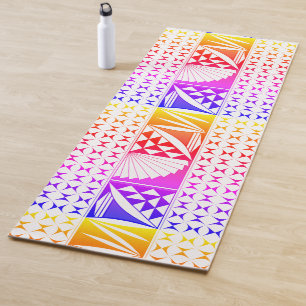Tapis De Yoga Southwest Native Sunrise in Rainbow