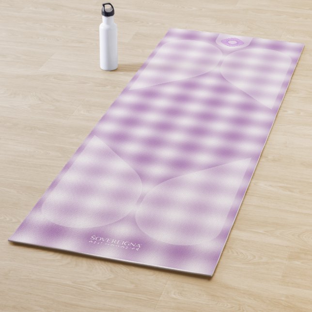 Tapis De Yoga Sovereigna® Loka Berry Glaze Magique Yoga Mat (En situation)