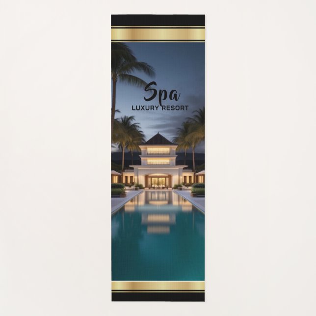 Tapis De Yoga Spa de luxe - Yoga Mat (Devant)