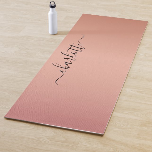 Tapis De Yoga Spécifique au client, rosegold (Imiter) (En situation)