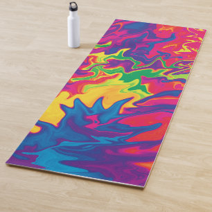 Tapis De Yoga Splashing psychédélique......