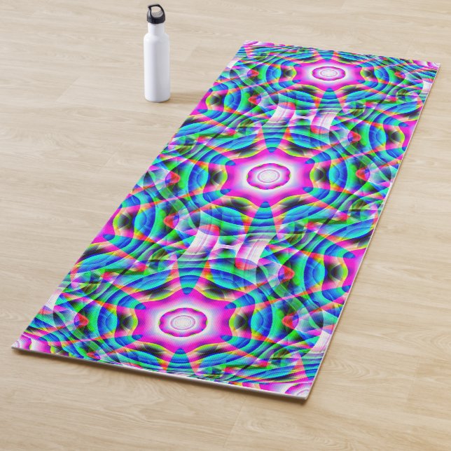 Tapis De Yoga Spring Amoebas...... (En situation)