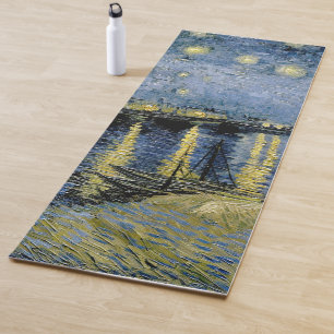 Tapis De Yoga Starry Night Vincent van Gogh