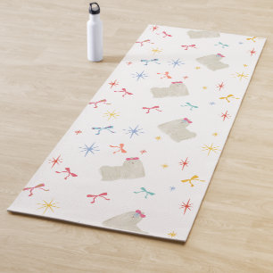 Tapis De Yoga Starry Sparkle mignon voeu chiot