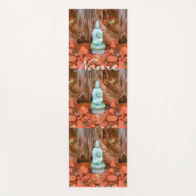 Tapis De Yoga Statue de bouddha Thunder_Cove (Devant)